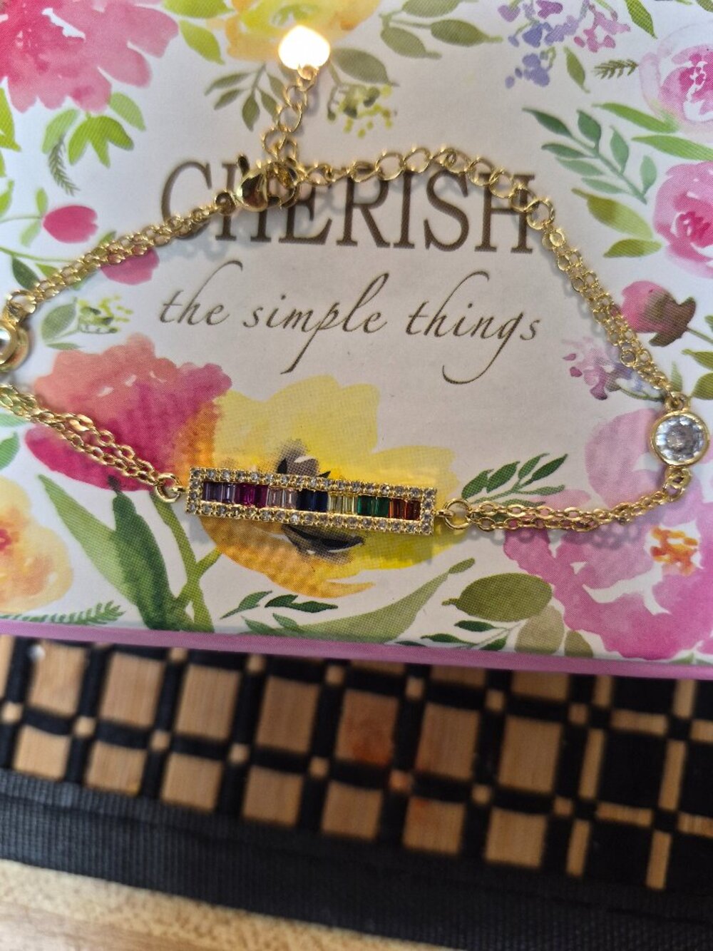 Semiprecious multi bracelet